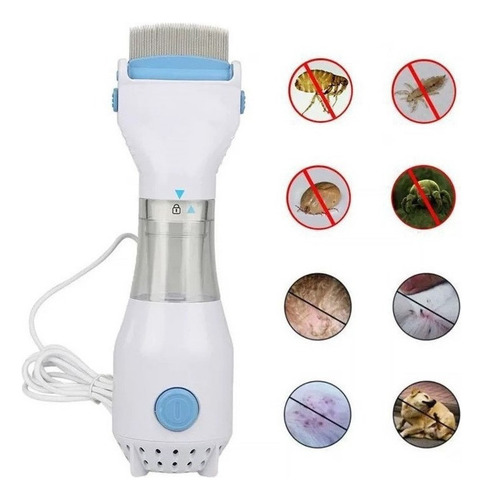 Peine Eléctrico For Eliminar Garrapatas En Perros Y Gatos