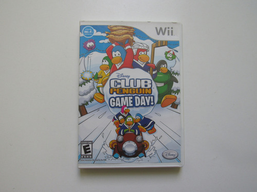 Club Penguin Game Day! Original Nintendo Wii Ntsc