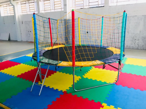 Pula Pula Cama Elástica 3,05 Linha Premium 155k A Mais Forte
