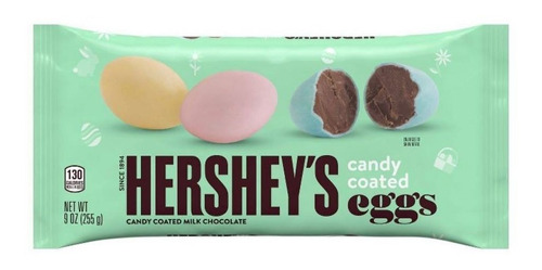 Hershey's Candy Coated Eggs Huevitos Chocolate Pascua 255g 