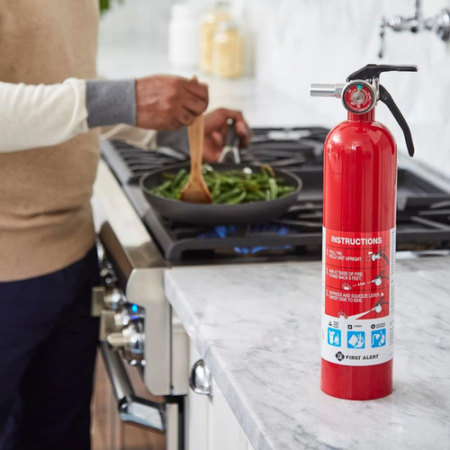 Home1-2, Standard Home Fire Extinguisher, Red, 2pack Cci