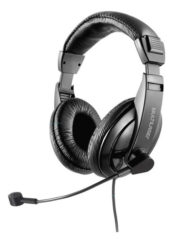 Auriculares Multilaser PH245 Cable Usb de 2 Metros - Call Center Computadora Pc Notebook
