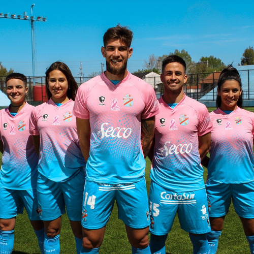 Imagen 3 de 3 de Camiseta Arsenal De Sarandi Edición Especial Octubre Rosa