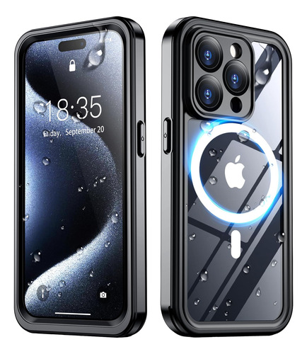 Spidercase Funda Magnética P/ iPhone 15 Pro Max Magsafe