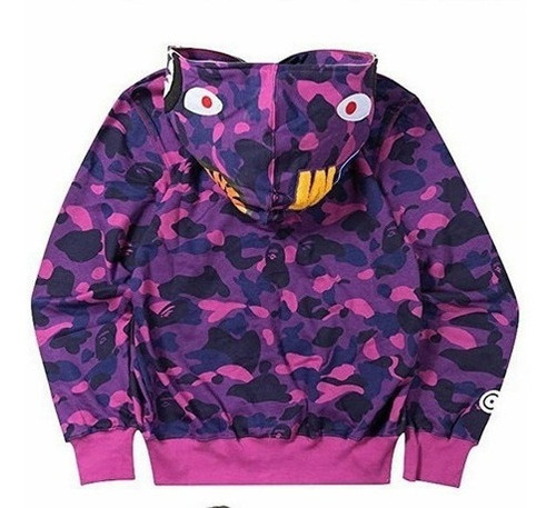 Sudadera De Bape Shark Deportiva Con Capucha