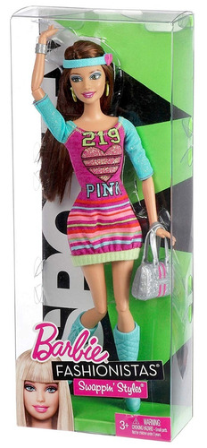 Boneca Barbie Fashionistas Swappin 2011 Sporty - Lacrada | Frete grátis