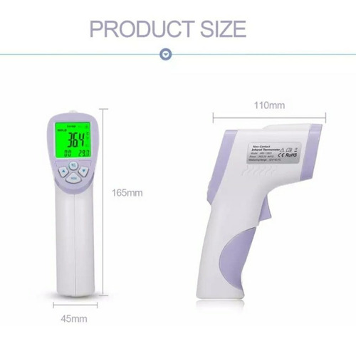 Termómetro Infrarrojo Digital Para Cuerpo U Objeto Hrx-t1803