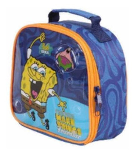 Lancheira Bob Esponja - Dermiwil Cor Azul