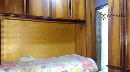 Apartamento À Venda, 55 M² Por R$ 210.000,00 - Jardim Santo André - Santo André/sp - Ap1283