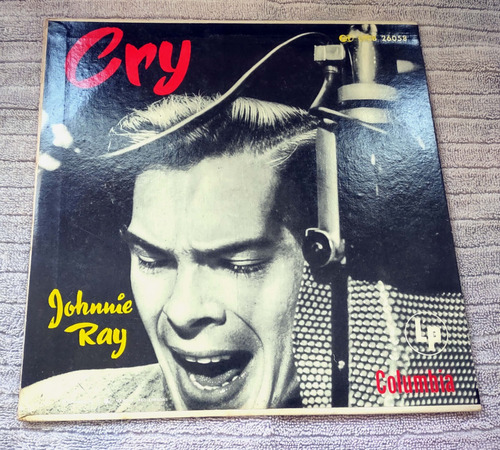 Lp 10 Pol Johnnie Ray Cry 1957 Nacional Raro Ex (Usado)