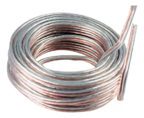 Cable Transparente Spt 2x16 Marca Cablesca Rollo 50mts