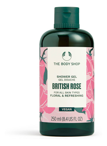 Gel De Ducha British Rose 250ml The Body Shop