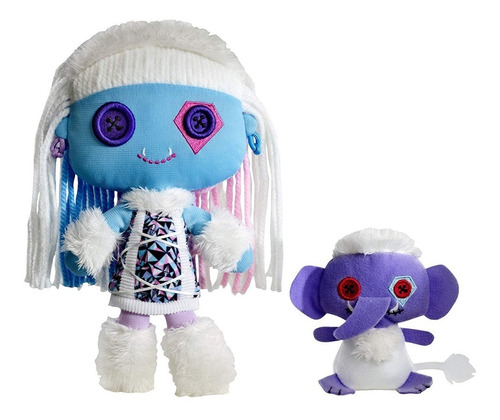 Monster High Amigos/friends Abbey & Shiver Muñecos Peluche