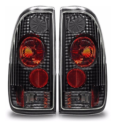 Ford F150 Lobo 1997 2003 Calaveras Fondo Negro 2001 2002