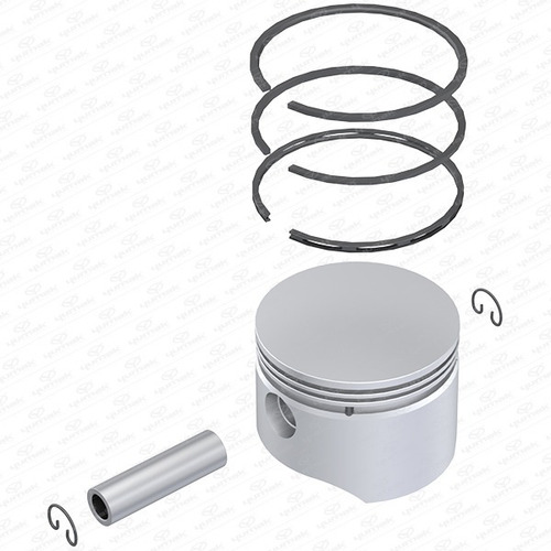 Piston Anillos 85mm Compresor Freno Cargo 1721, Cummins 4ct