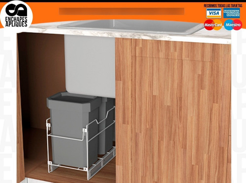 Imagen 5 de 5 de Caneca Basurera Cocina 10lt Peq