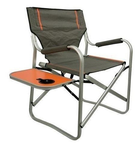 Silla Director Playera Plegable Con Mesa Y Portavaso Ecology