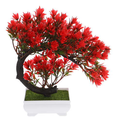 Gran Valor Maceta Artificial En Maceta Con Decoración Zen