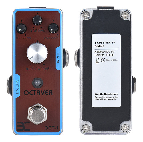 Z Effect Pedal Oct-1 Ex Octave True Eno Full Bypass Effect