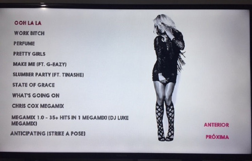 Bluray Duplo Britney Spears The Video Collection (glory)