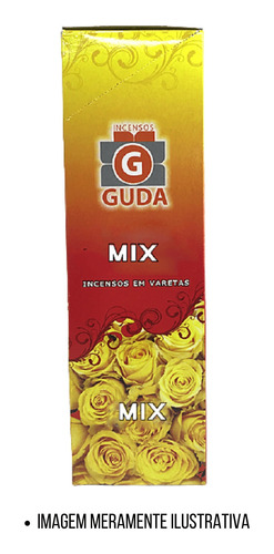 Imagem 5 de 5 de Incenso Indiano Guda Seleção 25cx8vr Full
