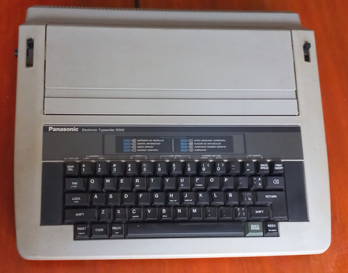 Maquina De Escribir Panasonic Typer Write R305