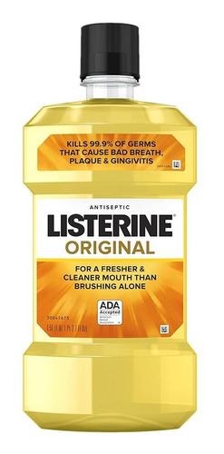 Listerine Original (amarillo) 1,5 Litros Importado