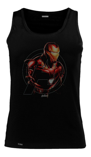 Camiseta Esqueleto Iron Man Avengers Poster Pelicula Sbo