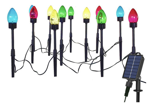 Luces Navideñas, Rotulador Navideño For Exteriores, Estaca,