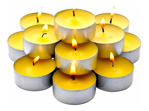 Caixa Com 150 Velas Rechauds Citronela - Repelente Natural