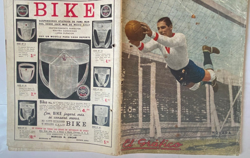 Antigua Revista El Gráfico Nº 876 Fútbol Deportes Abr 1936