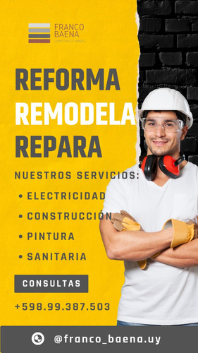 Reformas/ Construcción/ Trabajos De Albañil/ Steel Framing