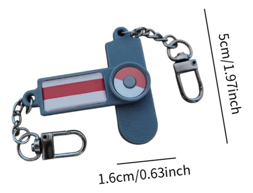 Tester De Rotación Y Llavero De Detección De Ca Gris