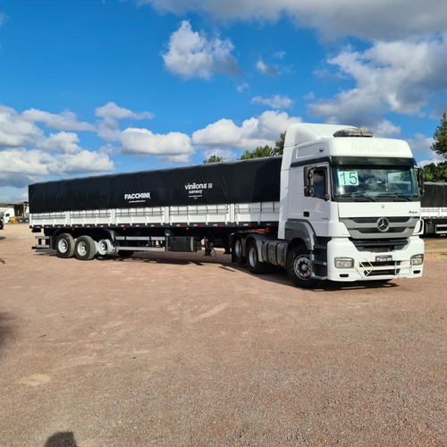 Caminhão Mb 2544 2015 6x2 + Carreta Facchini Graneleira 2020