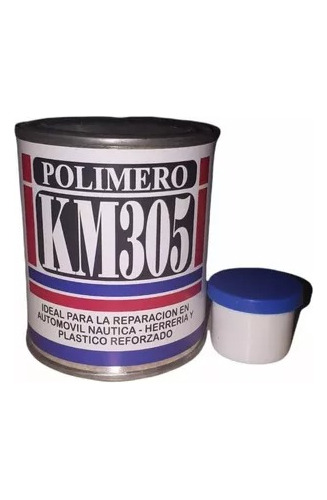 Masilla Plastica Poliester 1kg Catalizador Km305 Bguemes