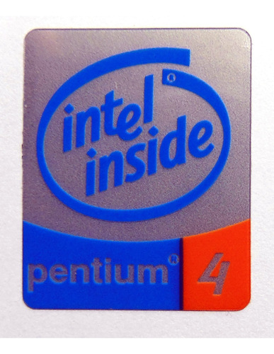 Adhesivo Para Intel Inside Pentium In