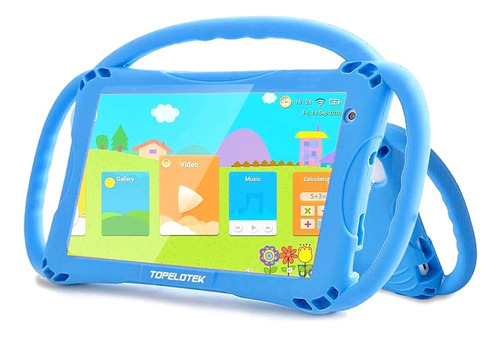 Tablet Topelotek Kids De 7 Pulgadas Con Android 10, 2 Gb De