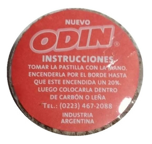 Pastillas Enciende Fuego Odin. Somos La Fabrica