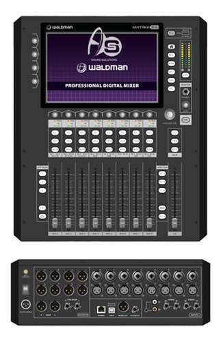 Mesa De Som Digital Waldman Mtx-26 Profissional Mixer