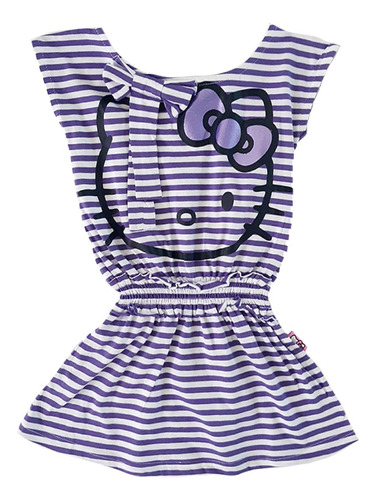 Vestido Niña Algodón Estampado Hello Kitty S128156-68