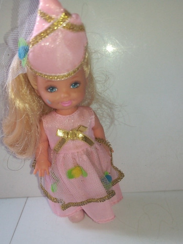 Kelly Barbie Rapunzel Mattel (Usado)