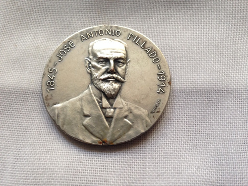 Antigua Medalla  De Historia Josè Antonio Pillado 1845-1914