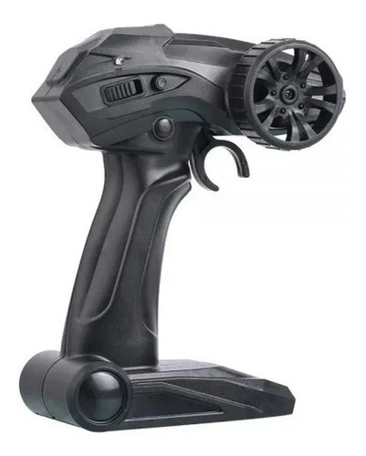 Carrinho Controle Viper Vermelho 30cm Gira 180 Recarregável