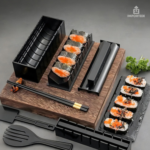 Herramienta De Sushi, Molde Para Hacer Sushi Rollos 11 Pzs