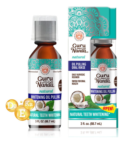 Gurunanda Aceite De Coco Con 7 Aceites Esenciales Y Vitamina