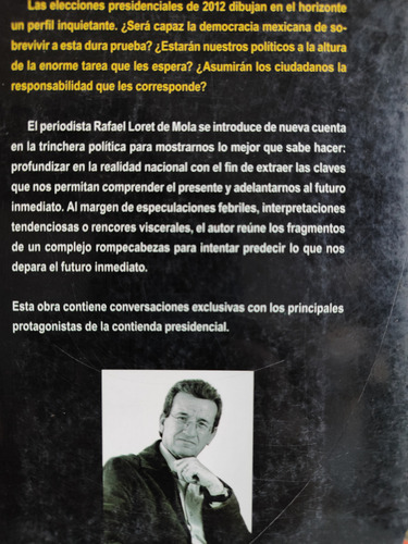 2012 La Sucesión. Rafael Loret De Mola. (Usado)