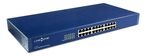 Switch 24 Portas 10/100 Fast Ethernet - Link One - L1-s124