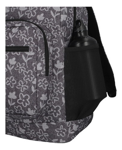 Mochila Notebook Xtrem Everdale 5xt Flores Negro 16