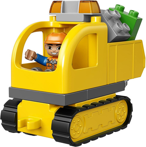 Excavadora De Lego Duplo Town Truck & Tracked 10812 Original
