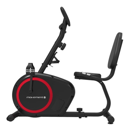 Bicicleta Fija Movement H2 Horizontal Negra